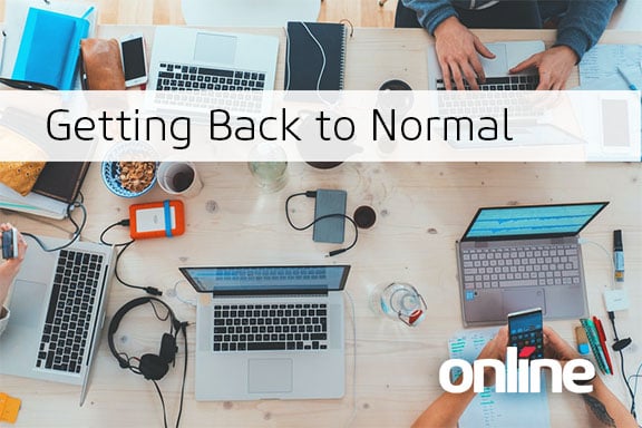 Getting Back to Normal