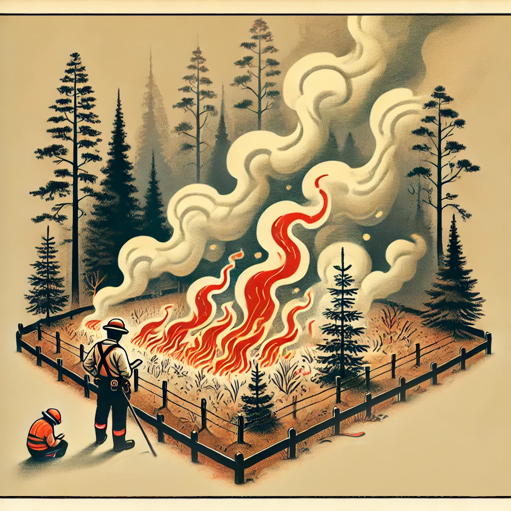 forestry-controlled burn