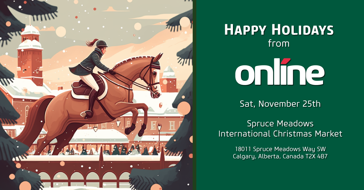 Online Spruce Meadows Christmas Market Holiday Event