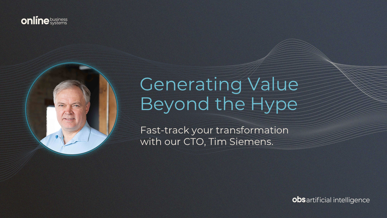 Generating Value Beyond the Hype - Gen AI Webinar