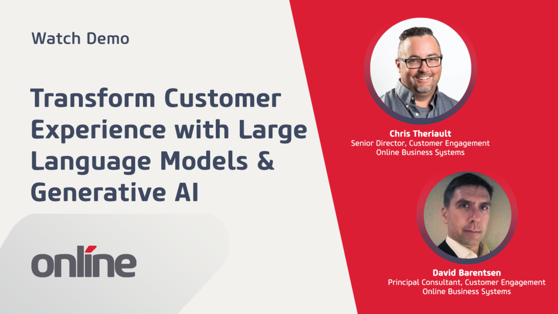 Transform Customer Experience with LLMs and Generative AI